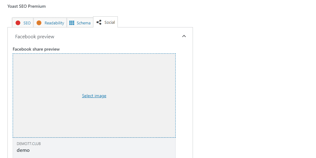 preview social yoast seo