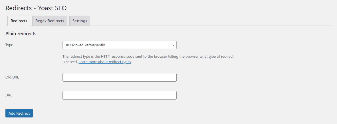 tính năng redirect yoast seo premium