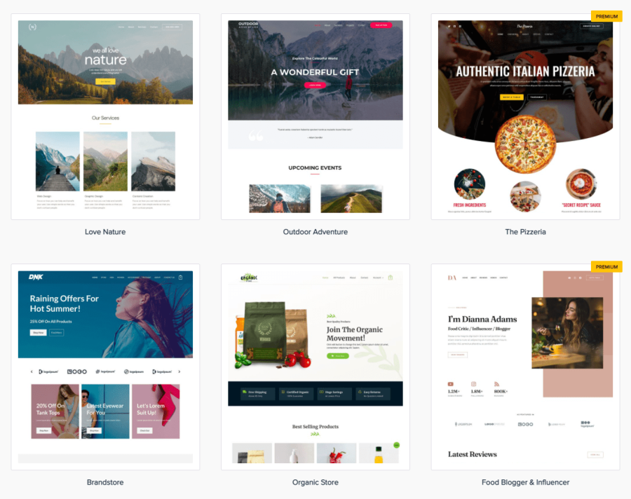 stater templates astra pro