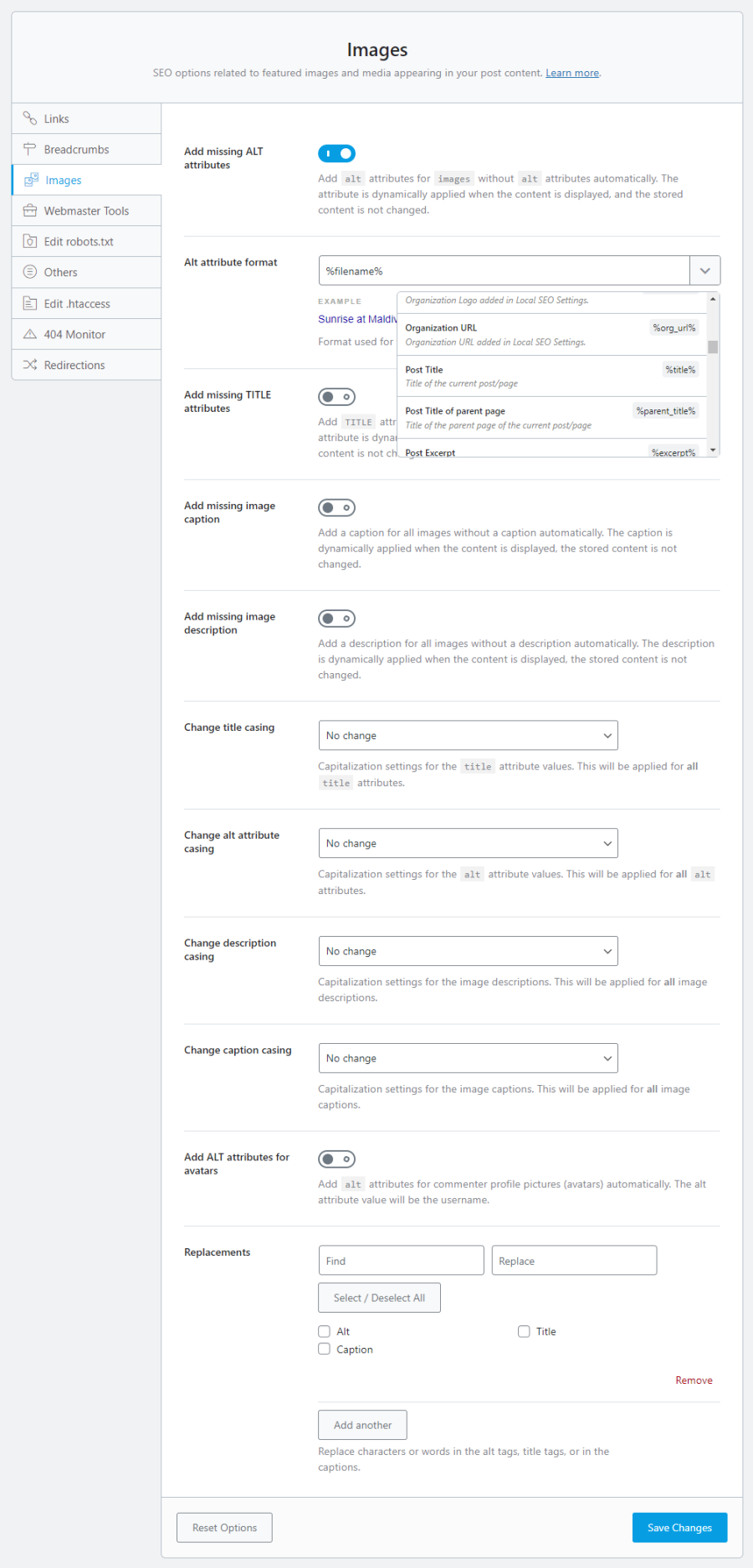tự động tối ưu hình ảnh rank math pro