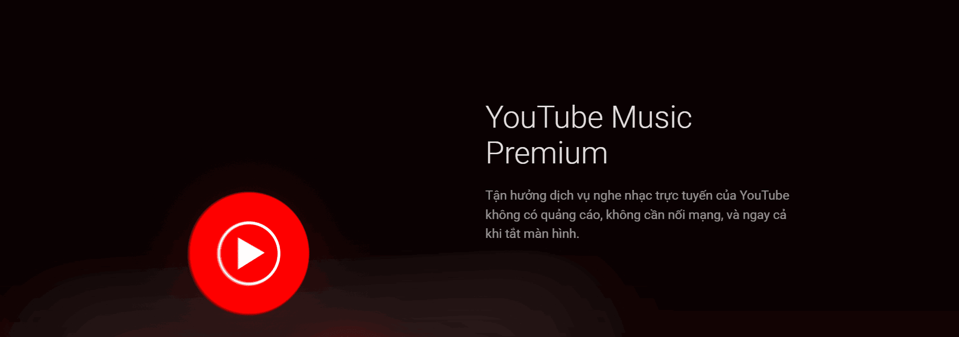 trải nghiệm youtube music không cần mạng