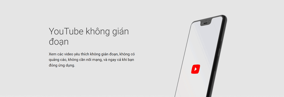 trải nghiệm youtube premium hoàn toàn không quảng cáo