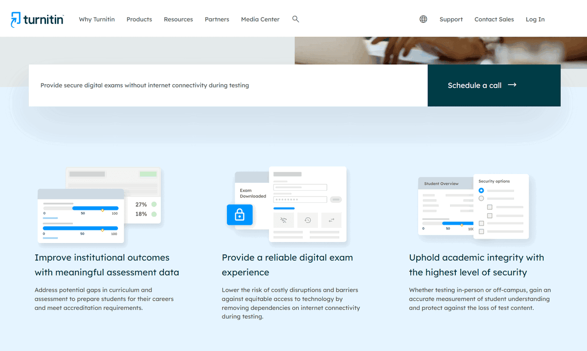 tính năng của turnitin